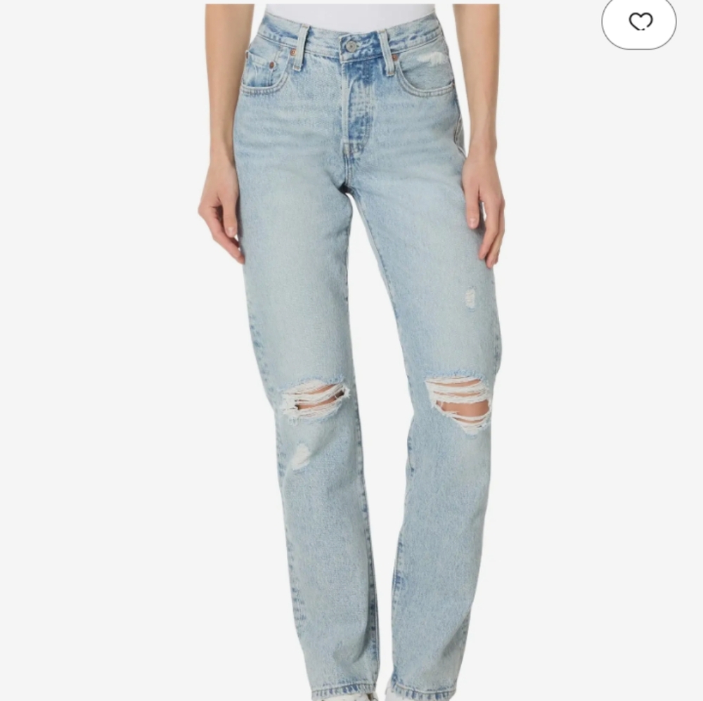 Levi's 501 jeans in morning joy ride